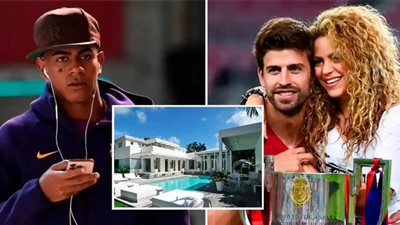 لامين يامال يرغب في شراء قصر شاكيرا وبيكيه