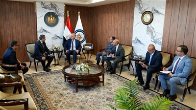 وزير البترول يبحث مع ماريدايف دخول مجال الإنتاج وتنمية الحقول