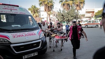 مصاب برصاص الاحتلال في منطقة المسلخ بخان يونس جنوبي قطاع غزة
