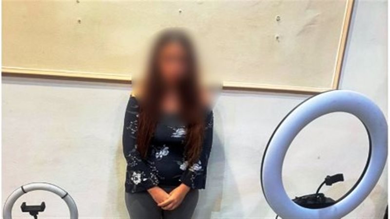 ضبط صانعة محتوى بالإسكندرية