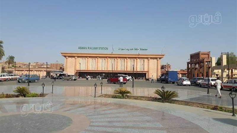 ميدان المحطة فى أسوان،