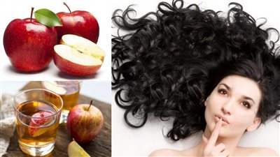 7 فوائد مذهلة، خل التفاح لحل كل مشاكل الشعر