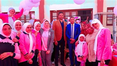 مدير تعليم الخارجة يشهد فعاليات مبادرة 