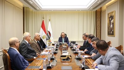 وزير قطاع الأعمال العام يستقبل وفدا من شركة 