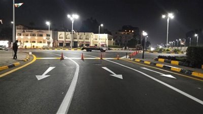 جهود مكثفة بالجيزة لتطوير البنية التحتية في محيط المتحف المصري الكبير (صور)