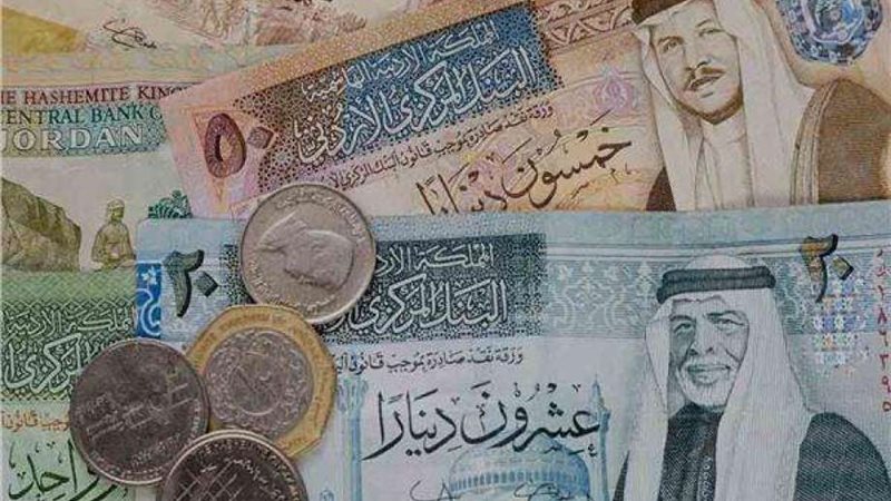 سعر الدينار الأردني