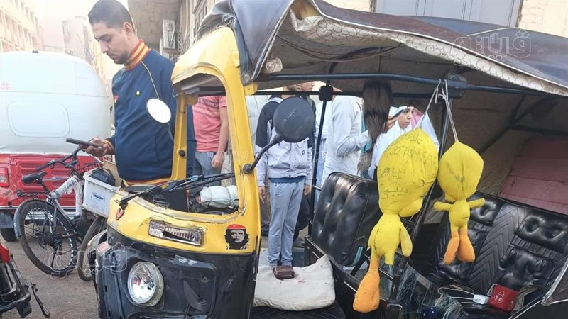حادث توكتوك في المنيا