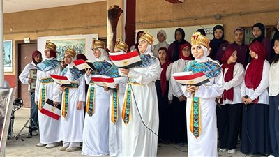 مدارس الجيزة تقدم نموذجا للحضارة المصرية قبل افتتاح المتحف المصري الكبير 