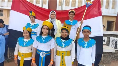 مدارس الشرقية تحتفل بافتتاح المتحف المصري الكبير (صور) 