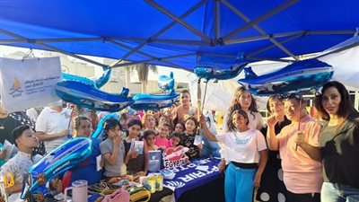 مصر للطيران في زيارة لأطفال مؤسسة 