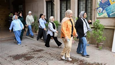 تربية عين شمس تنفذ تجربة إخلاء نموذجية وبرنامجًا متكاملًا للسلامة