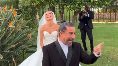 هادي الباجوري يحتفل بزفافه من هايدي خالد (صور)