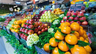 سعر الفاكهة اليوم، انخفاض 4 أصناف منها البرتقال والعنب وارتفاع الفراولة