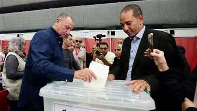 الخطيب يصل مقر الأهلي للمشاركة في التصويت بانتخابات النادي