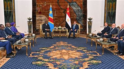 ملف المياه يتصدر القمة المصرية الكونغولية بالقاهرة (صور)