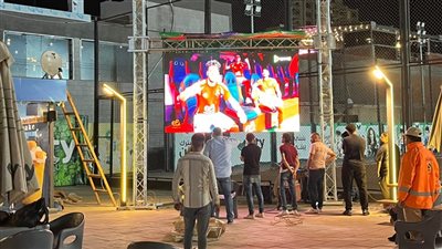 محافظة الغربية تنتهي من تجهيز ١٢٥ شاشة في النوادي ومراكز الشباب والشوارع