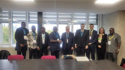 أيمن عاشور يبحث التعاون المشترك مع نظيره بنيجيريا ووزير تمكين الشباب بغانا 