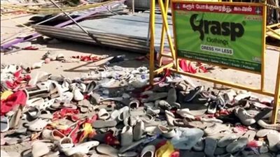 مصرع وإصابة العشرات في حادث تدافع بمعبد بالهند