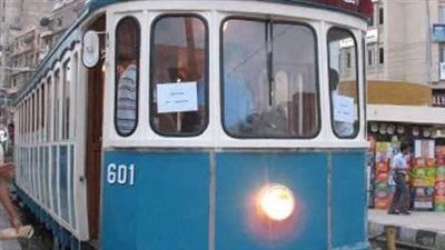 مصرع سيدة أسفل عجلات ترام الرمل بالإسكندرية 