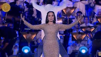  شريهان تخطف أنظار الحضور في حفل افتتاح المتحف المصري الكبير