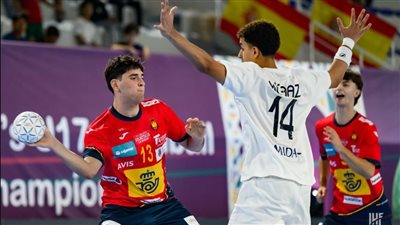 نهائي مونديال ناشئي اليد، منتخب مصر يتأخر أمام ألمانيا في الشوط الأول 