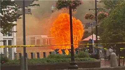 انفجار في جامعة هارفارد والسلطات الأمريكية تلاحق شابين مقنعين (صور) 