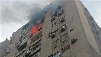 إخماد حريق نشب داخل شقة سكنية فى بولاق الدكرور