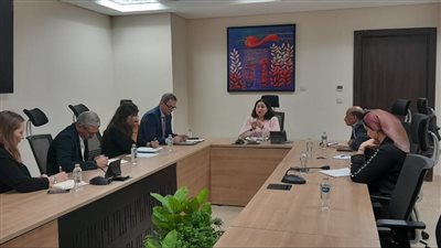 نائبة وزيرة التضامن تلتقي رئيس التعاون الإنمائي الألماني بسفارة ألمانيا بالقاهرة