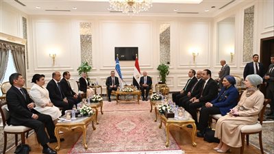 حنفي جبالي يستقبل رئيس المجلس التشريعي لبرلمان أوزبكستان 