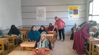  انتهاء اختبارات دور أكتوبر لدارسي محو الأمية في الشرقية 