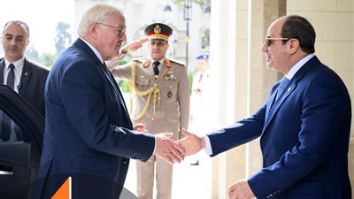 السيسي يستقبل الرئيس الألماني بقصر الاتحادية 