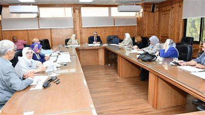 لجنة الخطة الاستراتيجية بجامعة القناة السويس تواصل عقد اجتماعات وضع خطة 2030