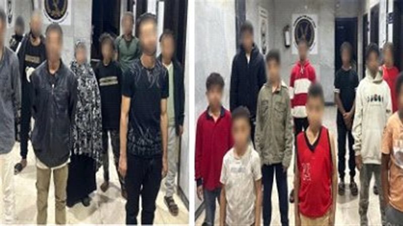القبض على 14 شخصًا