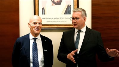 وزير البترول يبحث مع إيني الإيطالية تسريع برامج الاستكشاف ونقل الغاز القبرصي لمصر