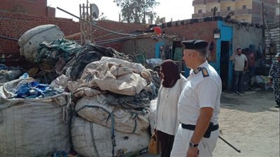 تحرير 8 محاضر للنباشين خلال حملة مكبرة بالإسماعيلية