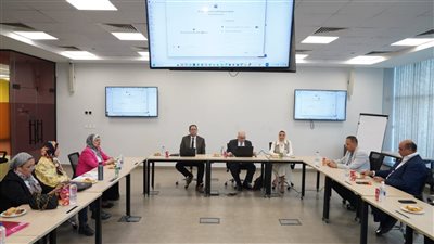 جامعة عين شمس تستضيف اجتماع لجنة قطاع الدراسات البينية