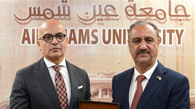 توقيع بروتوكول تعاون بين جامعتي عين شمس والفلوجة العراقية