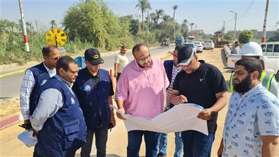 رئيس مياه سوهاج يتفقد أعمال توسعات محطة 