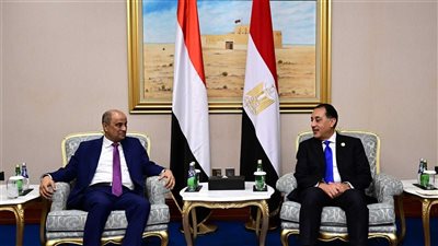 على هامش قمة مكافحة الجوع والفقر بالدوحة، مدبولي يلتقي رئيس مجلس الوزراء اليمني