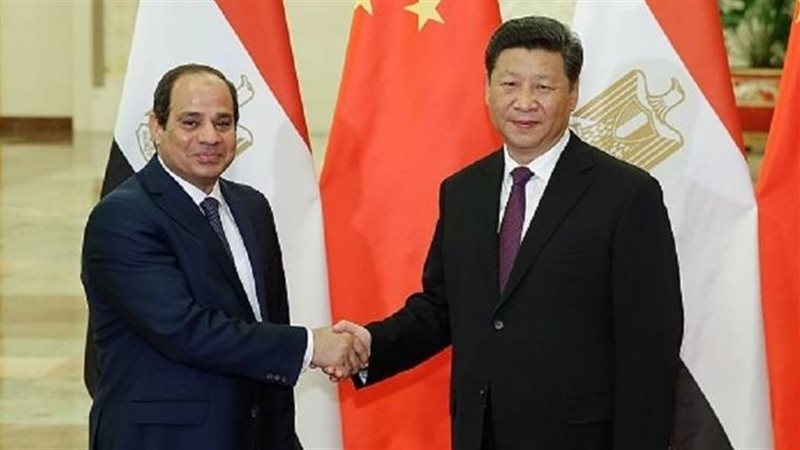 السيسي ونظيره الصينى