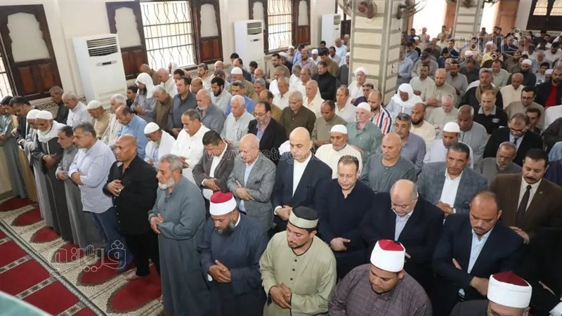جنازة رئيس مركز ديرب