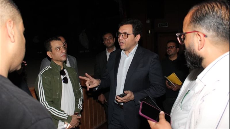 وزير الثقافة يتفقد