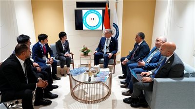 وزير البترول يبحث تعزيز الشراكات مع رؤساء وقادة شركات الطاقة العالمية