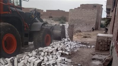 زراعة الجيزة: إزالة تعديات على الأراضي الزراعية بأطفيح