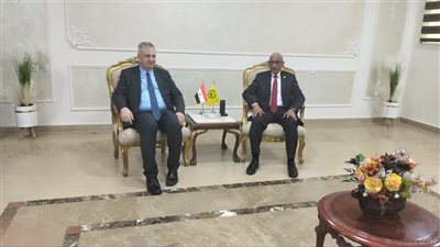 السفير الألماني خلال لقاء مع محافظ شمال سيناء: نقدر جهود مصر لضمان دخول مساعدات غزة