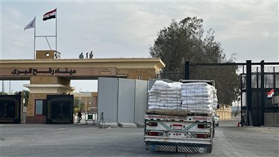 الهلال الأحمر يدفع بـ8 آلاف طن مساعدات غذائية وإغاثية إلى غزة