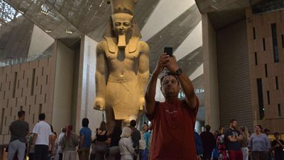 بعد تطبيق الحجز الحصري، المواعيد الجديدة لزيارة قاعات المتحف المصري الكبير 