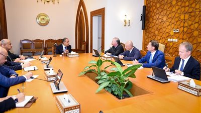 تفاصيل لقاء وزير الخارجية مع المبعوث الإيطالي لإعادة إعمار غزة (صور)