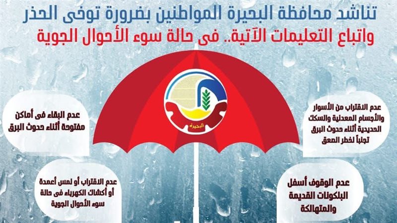 تعليمات محافظة البحيرة