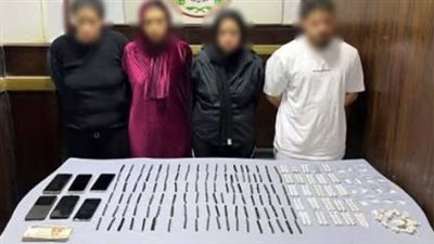 ضبط زعيم عصابة لتجارة المخدرات وتسهيل ممارسة الأعمال المنافية للآداب بالقاهرة